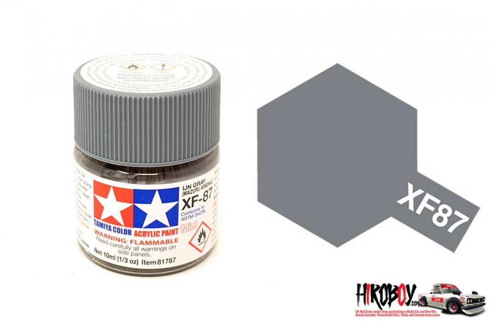 TAMIYA ACRYLIC MINI XF-87 IJN GRAY (Maizuru Arsenal) - Command Elite Hobbies