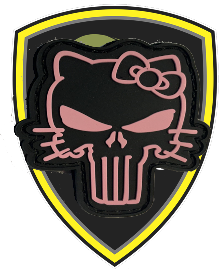 Hello Mando Kitty Morale Patch for VELCRO® BRAND Hook Fasteners